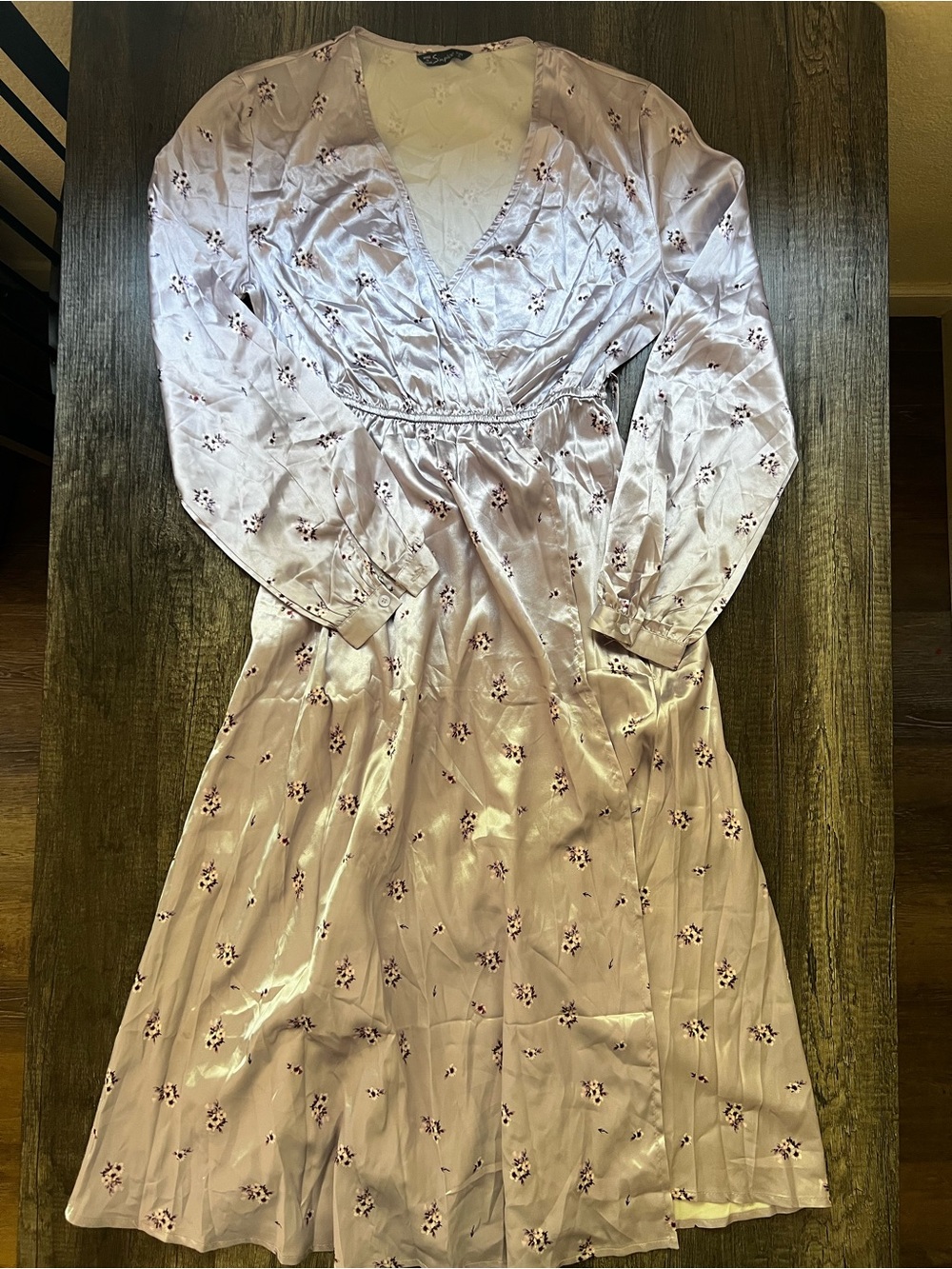 Lilac Long Sleeve Dress
